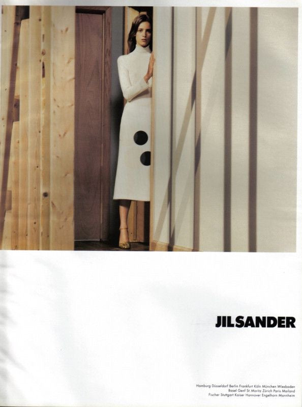 Jil Sander 2000FW Runway Skirt