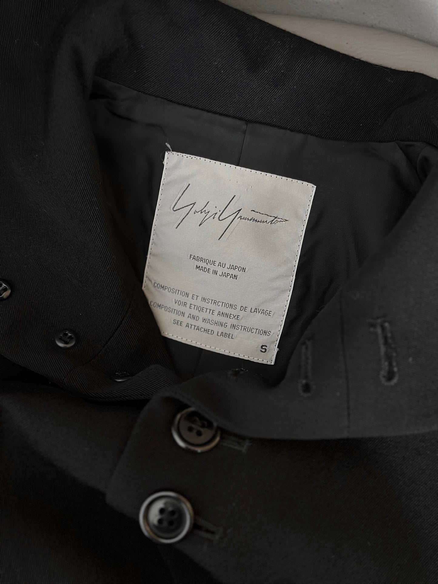 Yohji Yamamoto Femme 1992FW Runway Coat