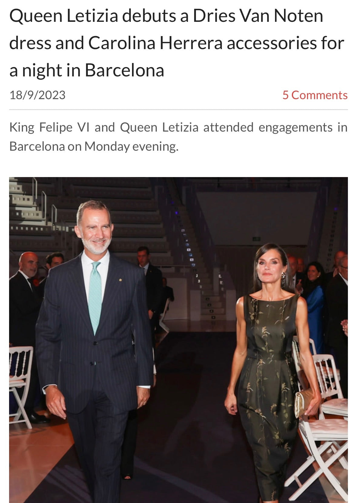 Dries Van Noten 2019FW Dress