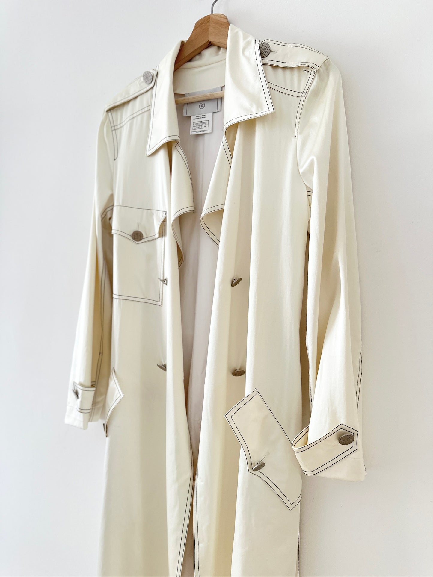 Chanel 2001SS Silk Coat