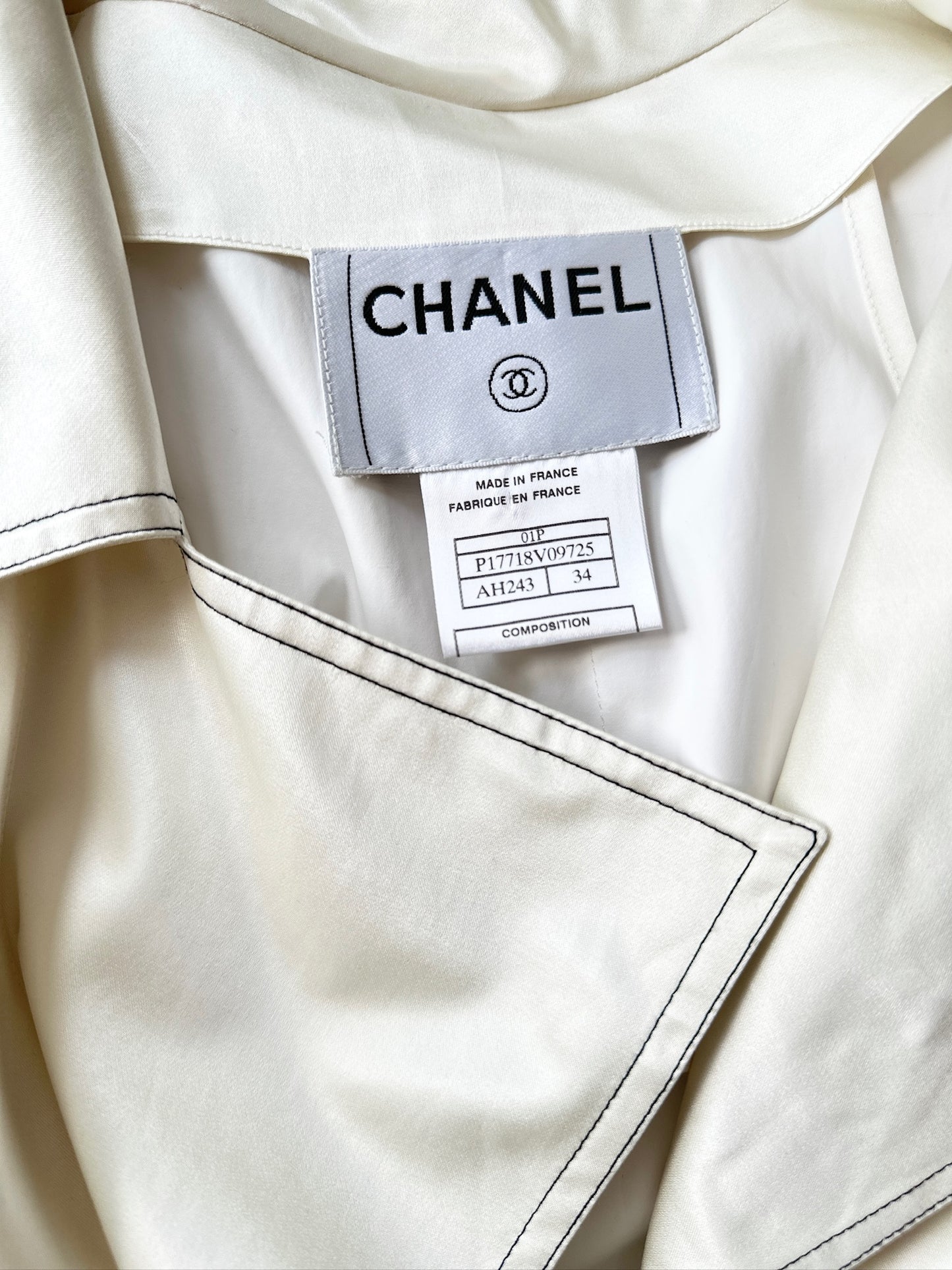 Chanel 2001SS Silk Coat