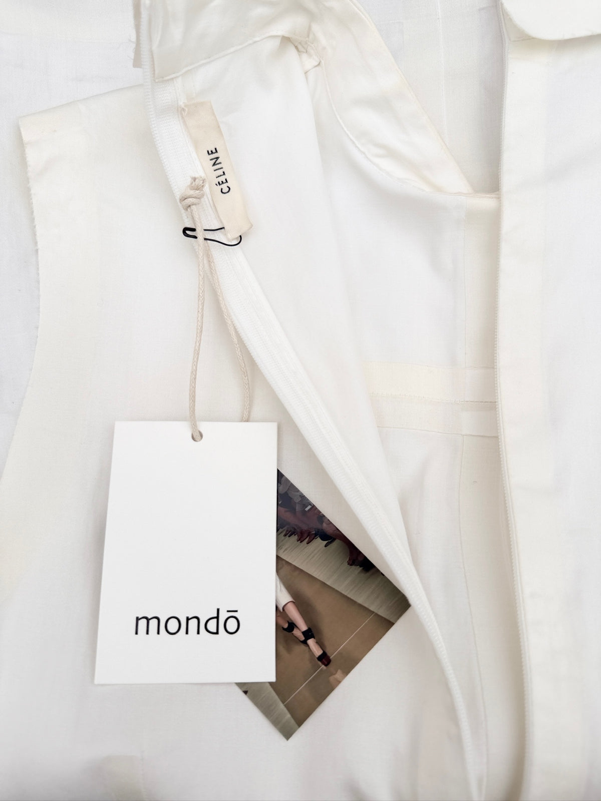 Céline by Phoebe Philo 2012SS Sleeveless Cotton Top