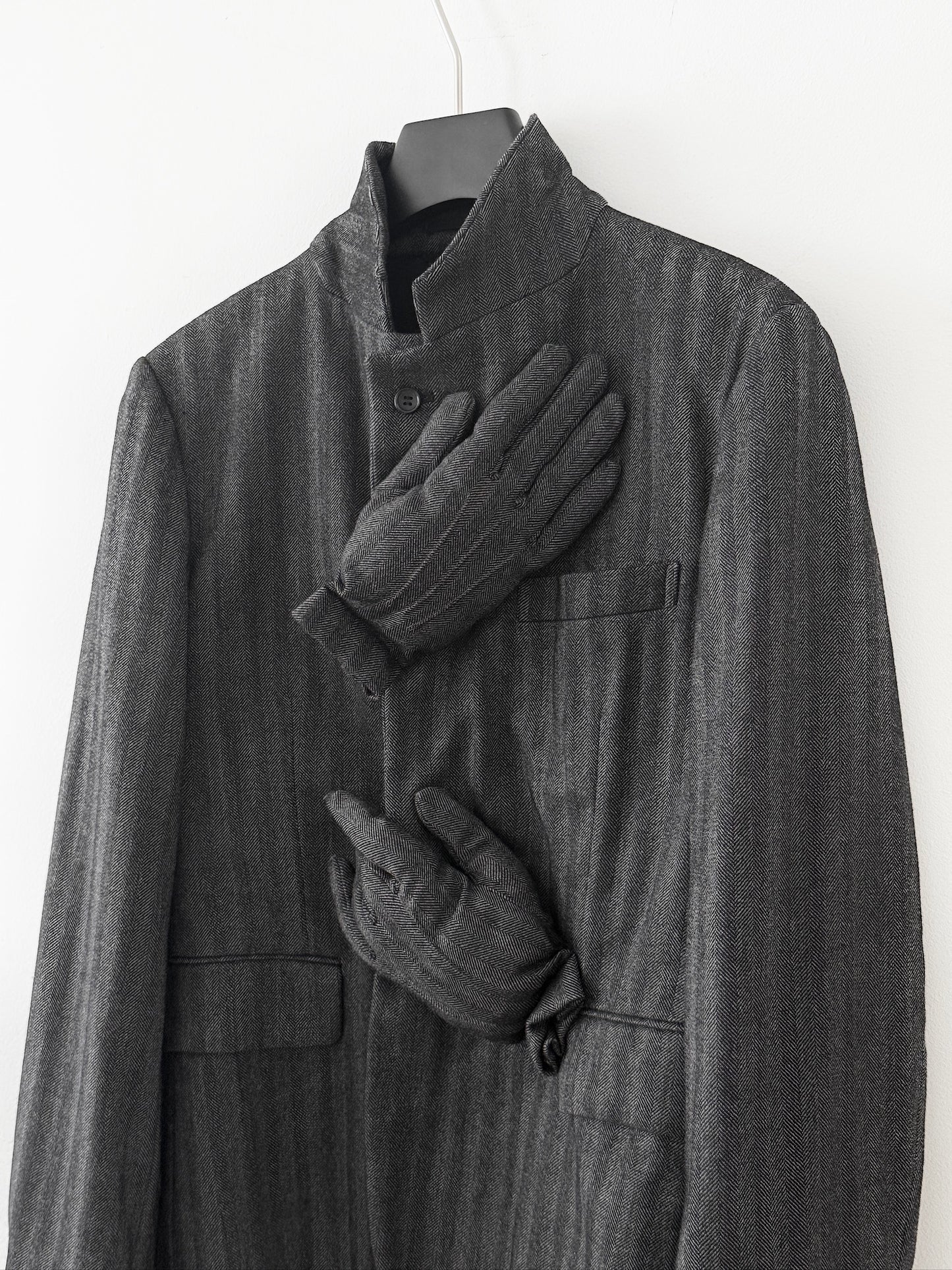 Comme des Garcons 2007FW Archive Jacket with Padded Hand Motifs
