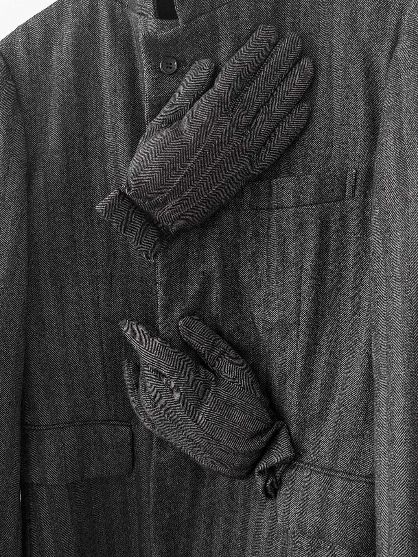 Comme des Garcons 2007FW Archive Jacket with Padded Hand Motifs
