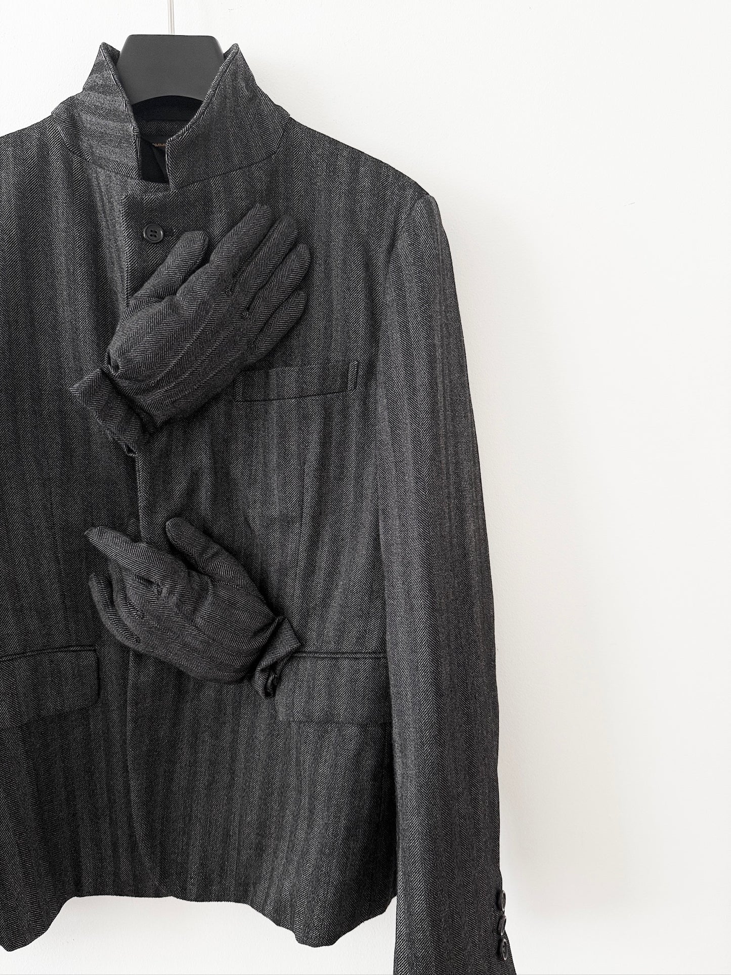 Comme des Garcons 2007FW Archive Jacket with Padded Hand Motifs