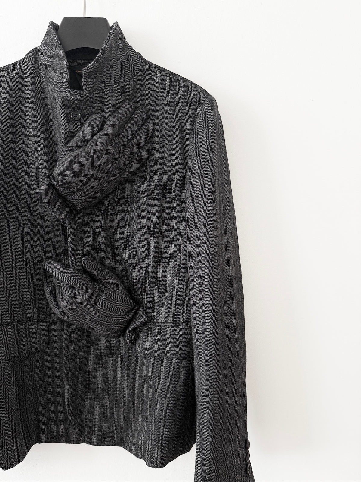 Comme des Garcons 2007FW Archive Jacket with Padded Hand Motifs (Comme des Garçons) — view 3 of 9