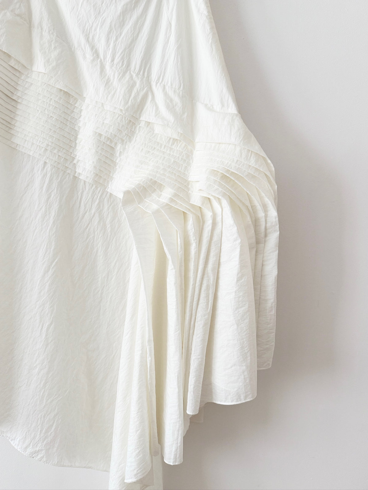 Loewe White Asymmetric Layered Skirt (Loewe) — view 4 of 5