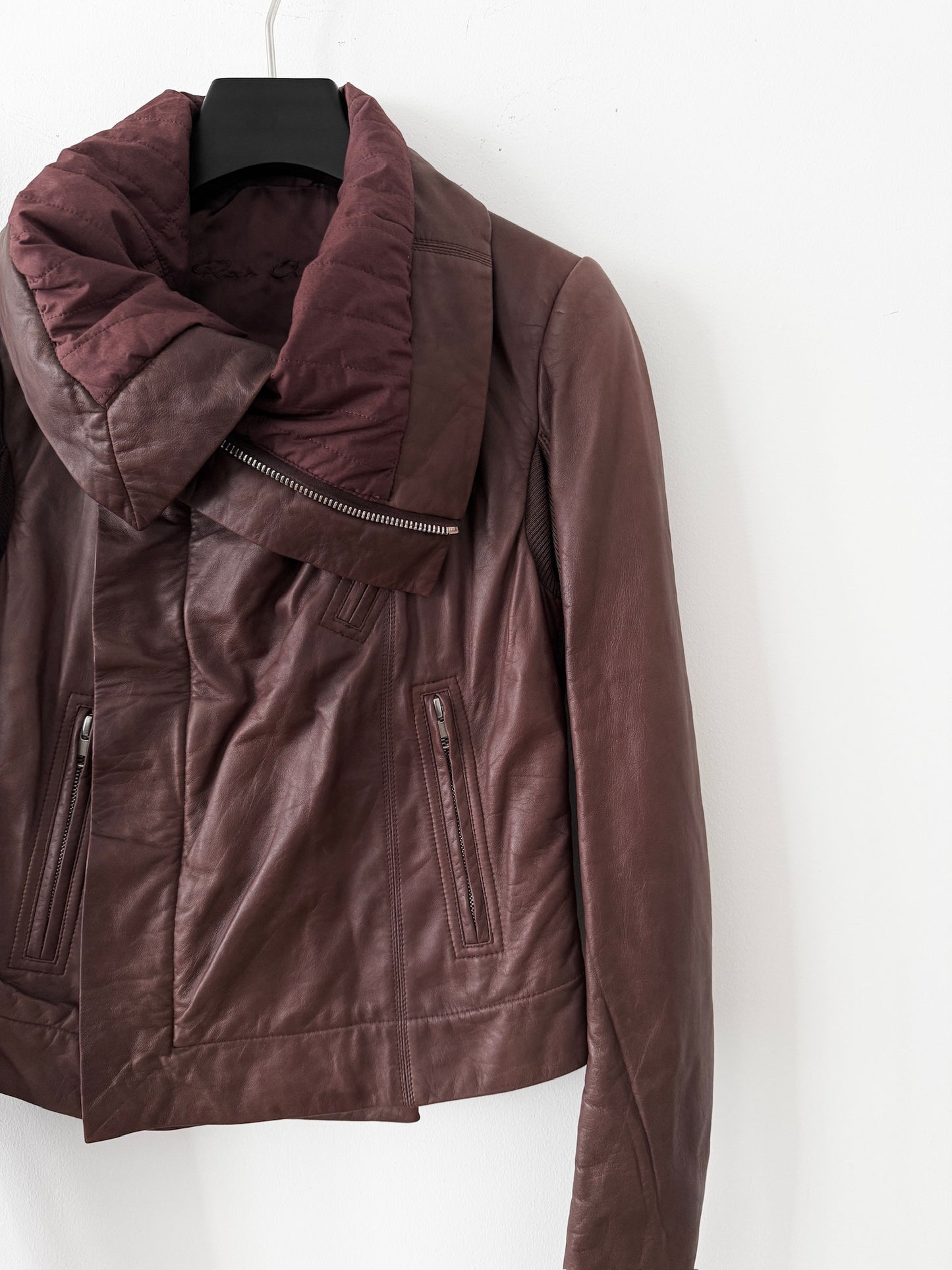 Rick Owens Leather Jacket