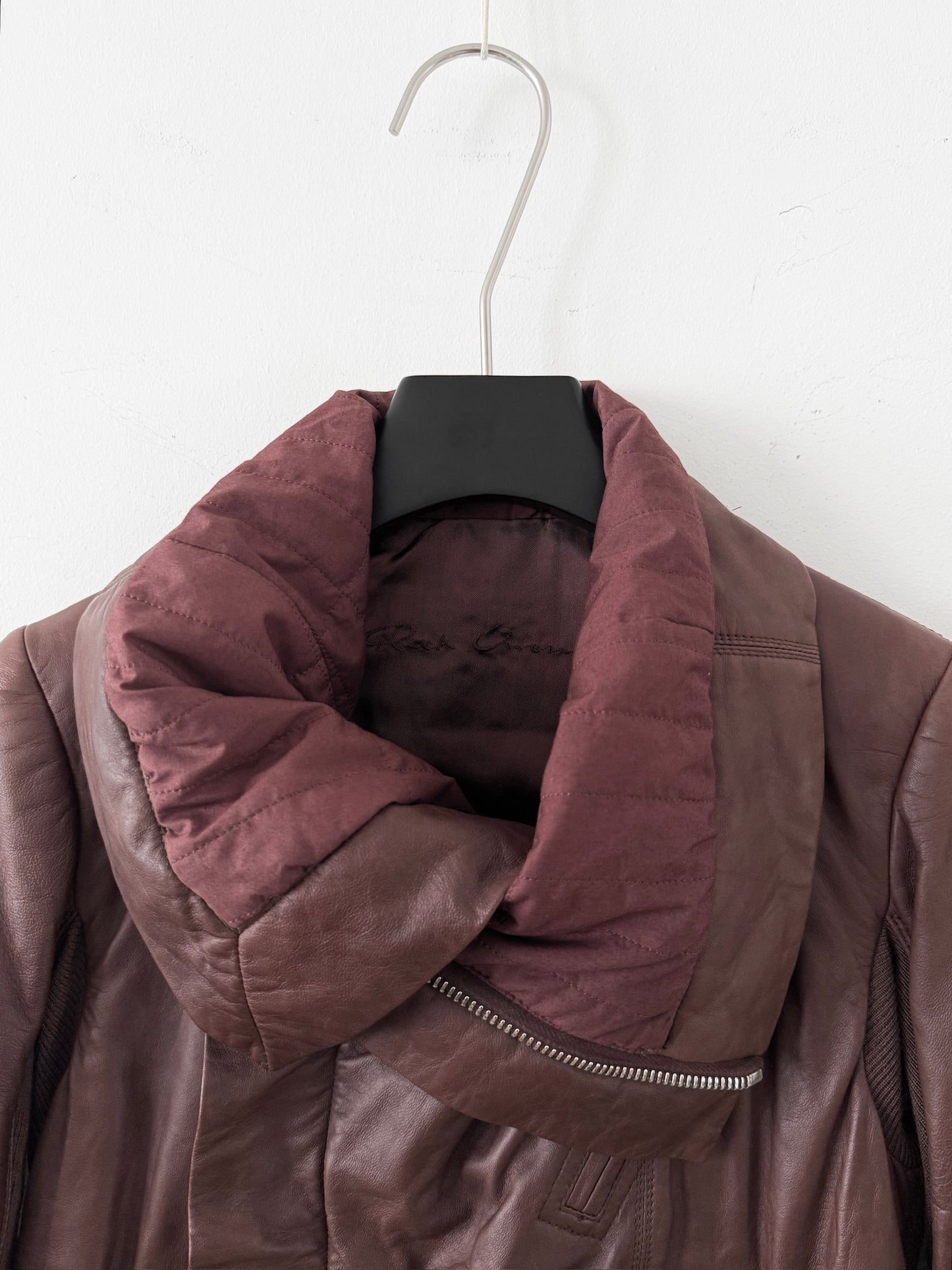 Rick Owens Leather Jacket