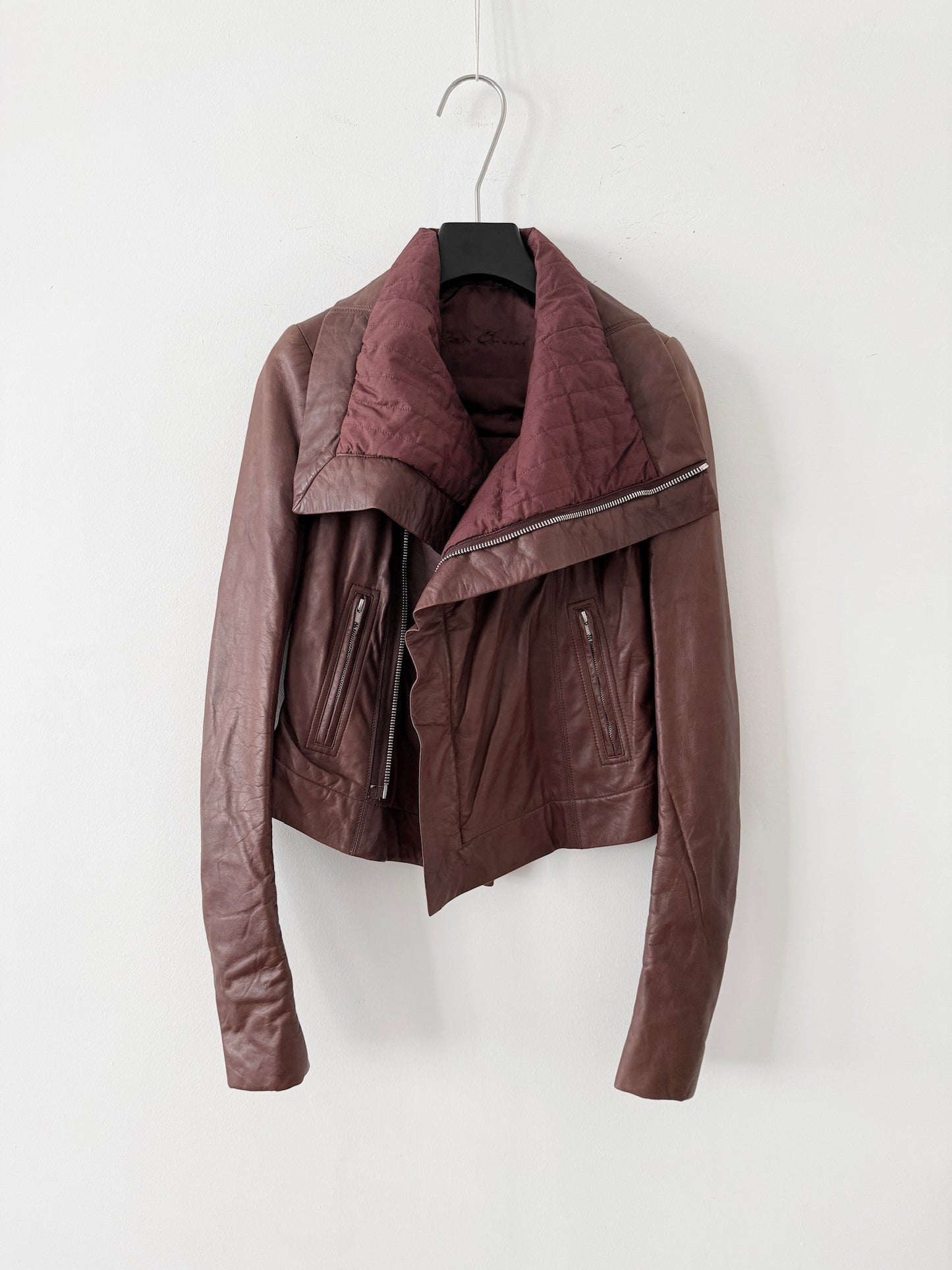 Rick Owens Leather Jacket