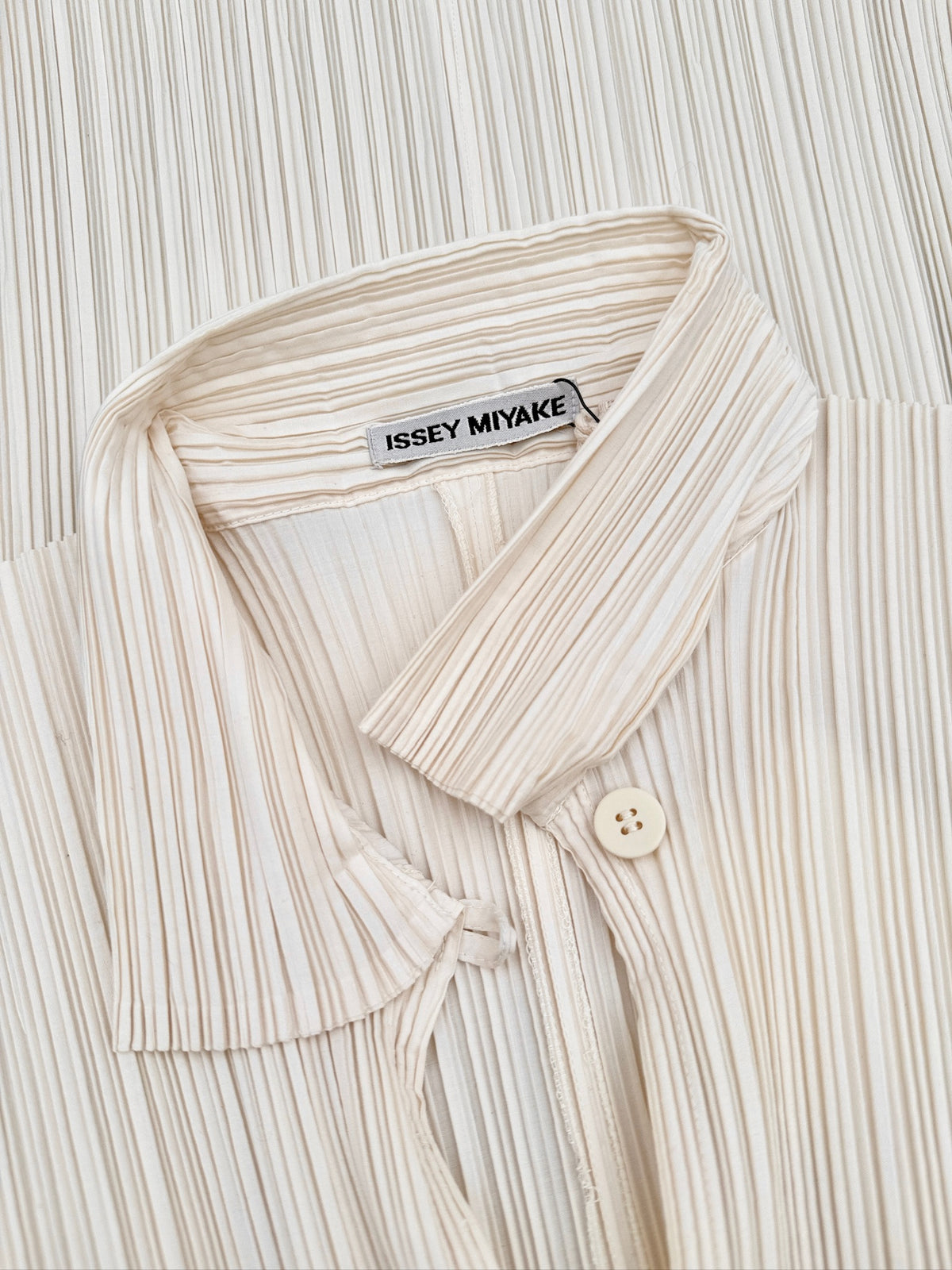 Issey Miyake 1992SS Sculptural Pleated Shirt