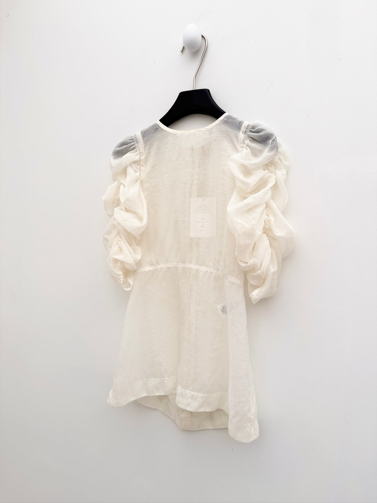 Céline by Phoebe Philo Resort 2017 Floral Ruffle Sleeve Dress