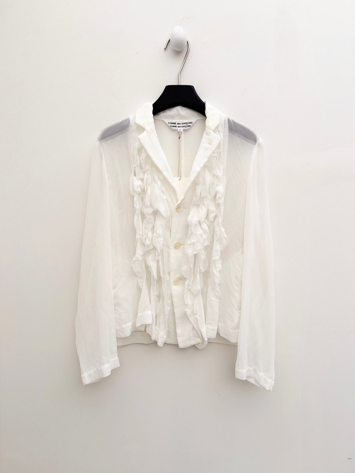 Comme des Garçons 2015SS Runway Ruffle Jacket