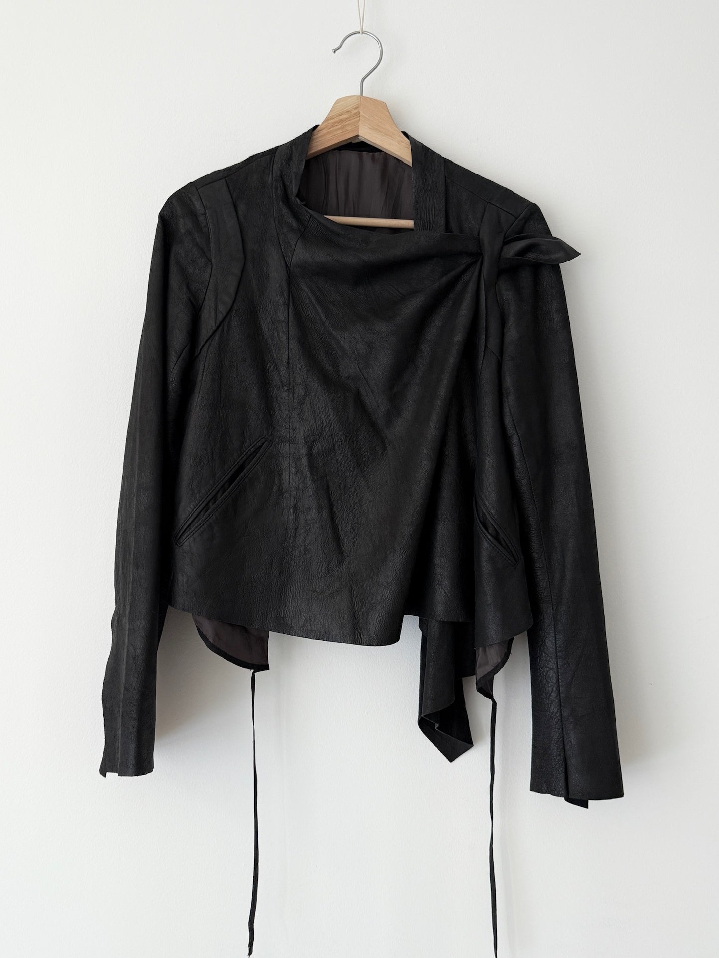 Rick Owens Leather Jacket