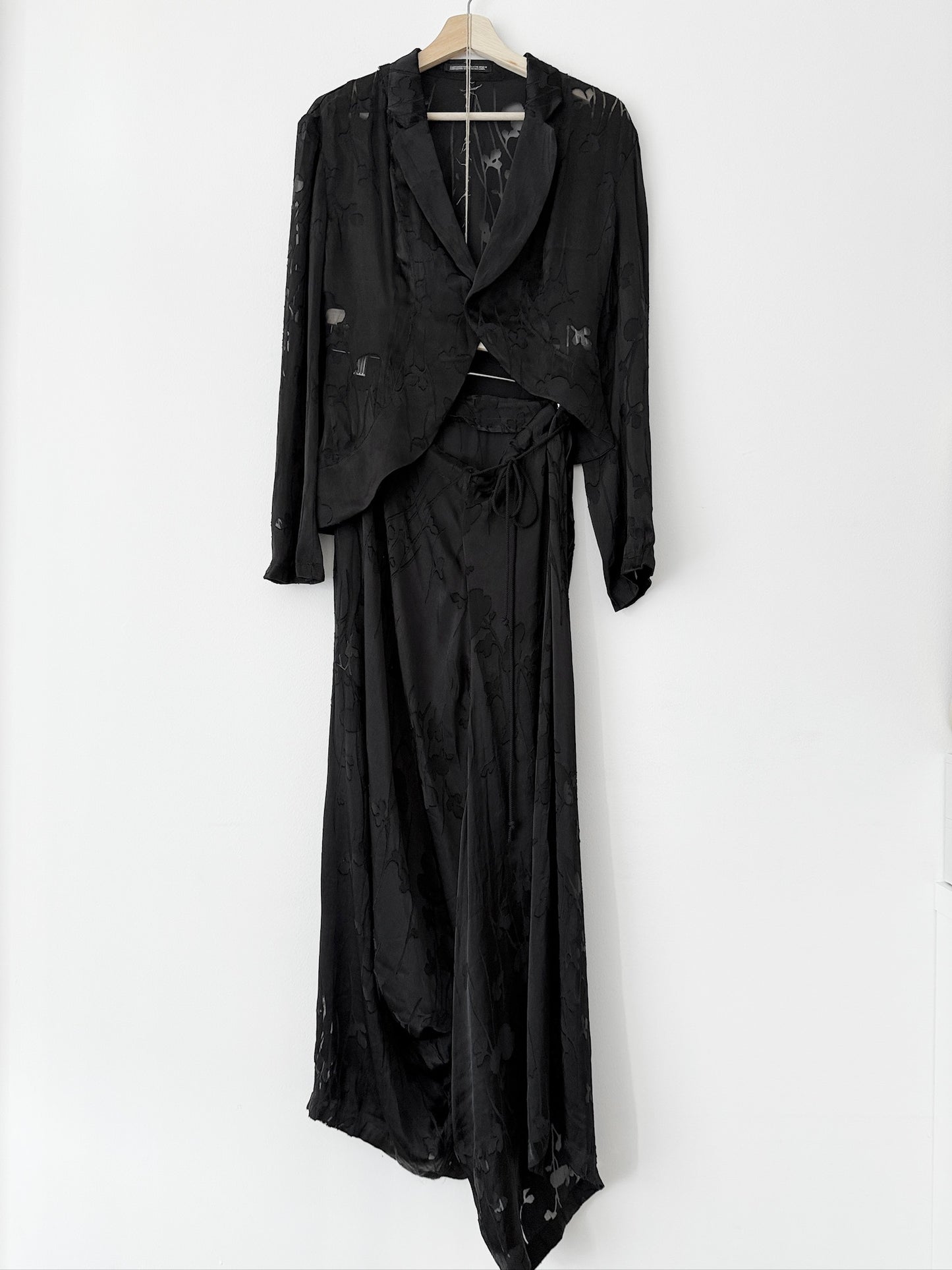 Yohji Yamamoto 2015SS Runway Suit