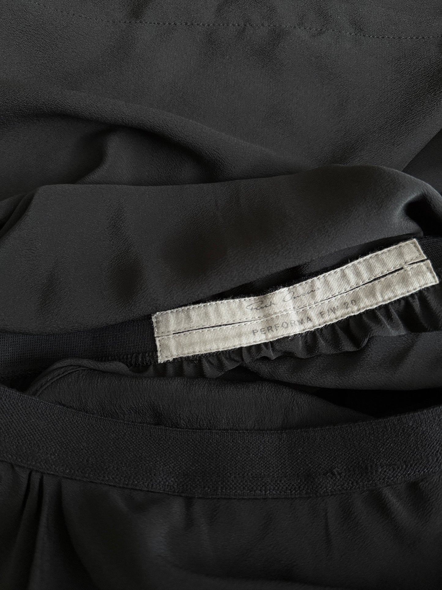 Rick Owens 2020FW Runway Skirt