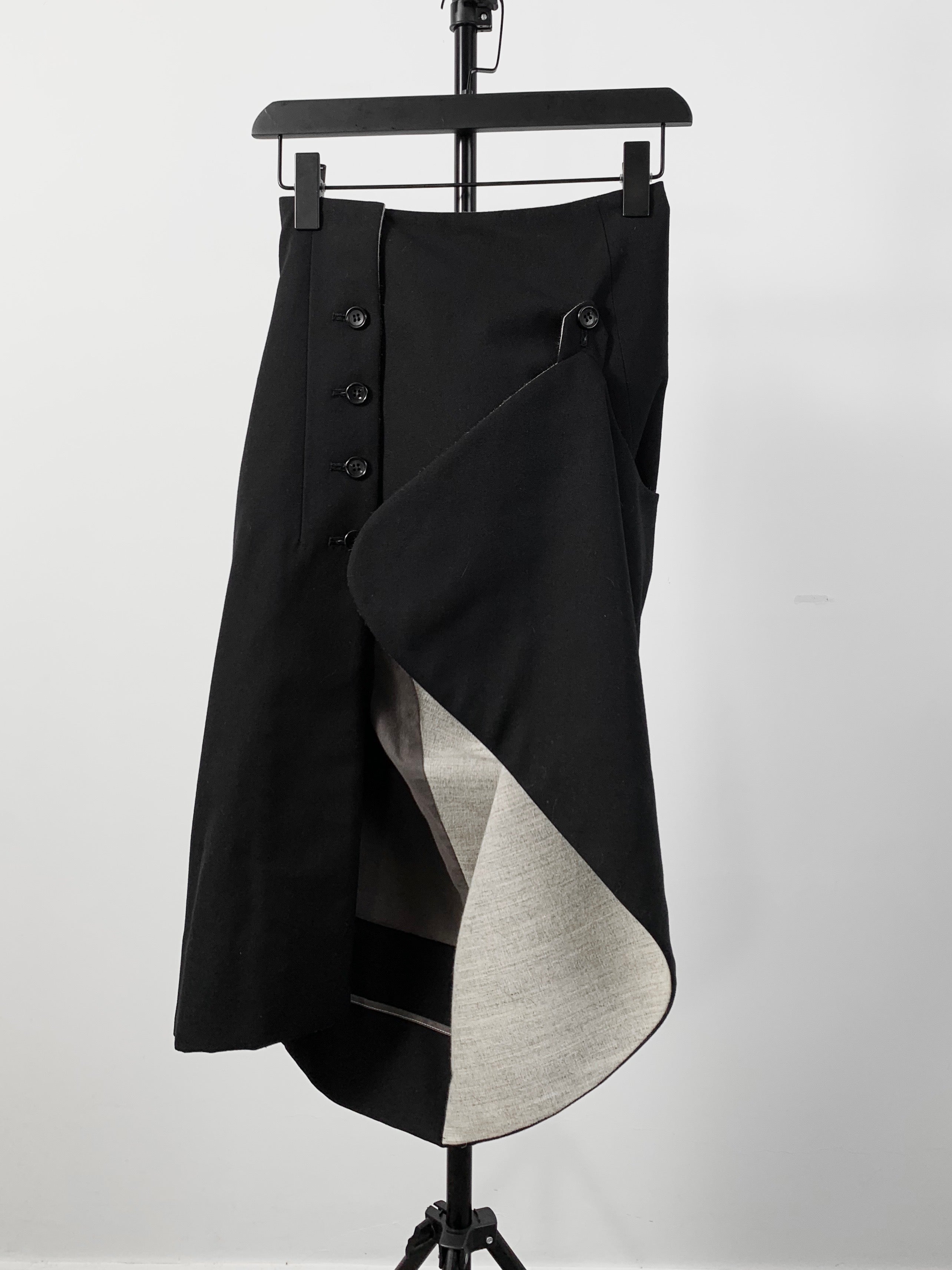 スカート comme des garcons wrap skirt archive Comme des Garcons 1998FW Archive Skirt – mondō london