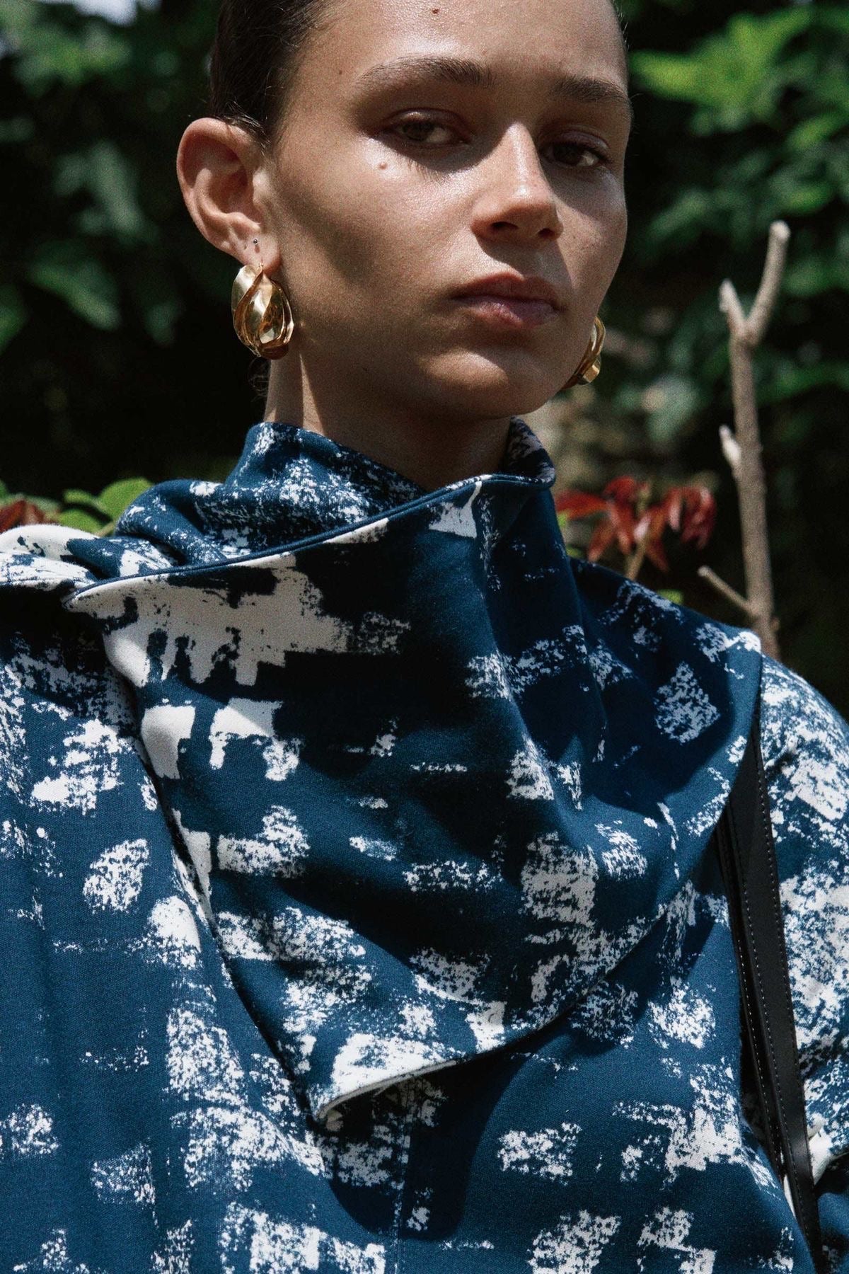 Céline by Phoebe Philo Resort 2018 Printed Scarf Dress