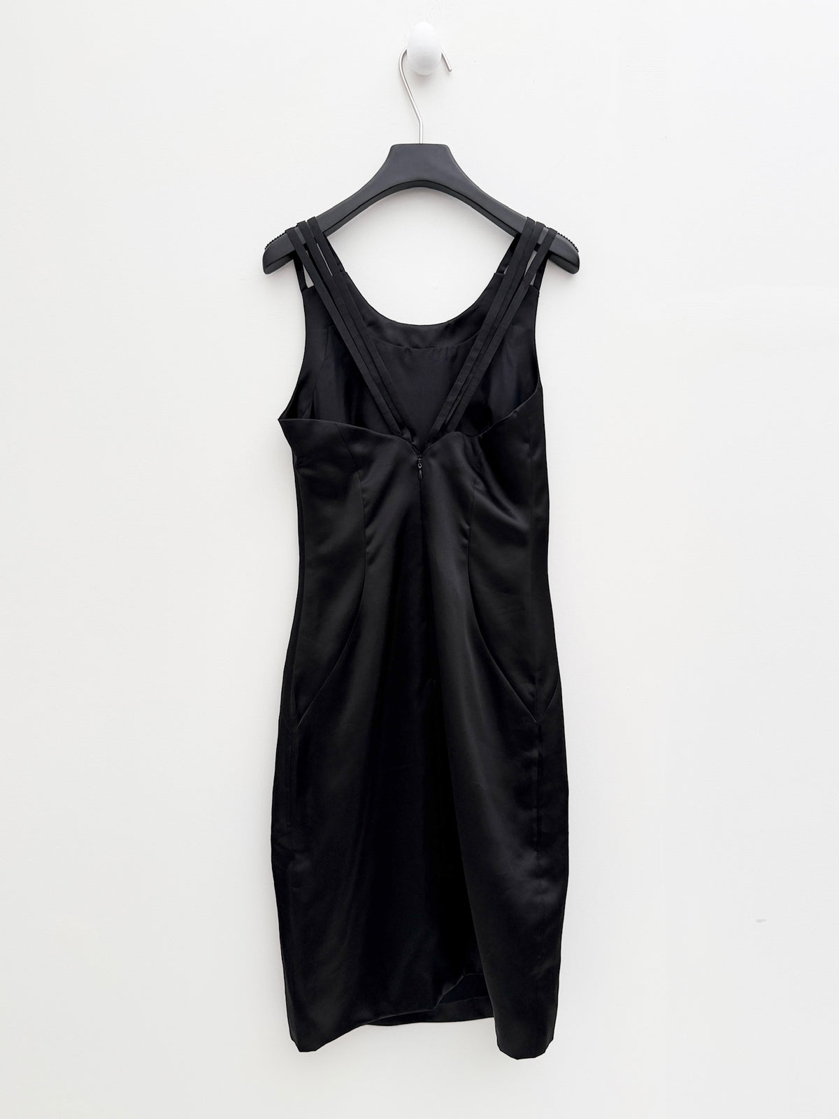 Balenciaga 1996SS Runway Multi-Strap Satin Dress