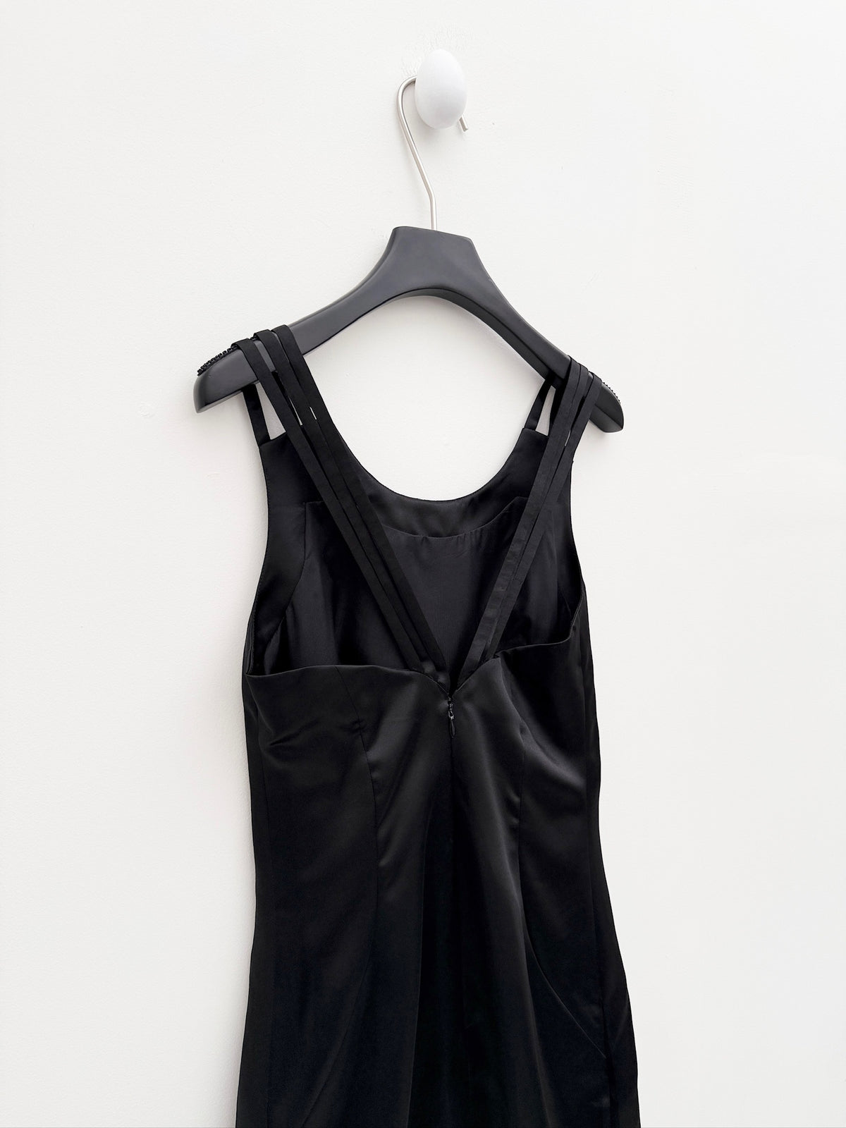 Balenciaga 1996SS Runway Multi-Strap Satin Dress