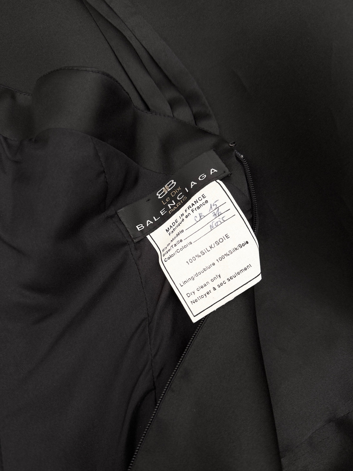 Balenciaga 1996SS Runway Multi-Strap Satin Dress