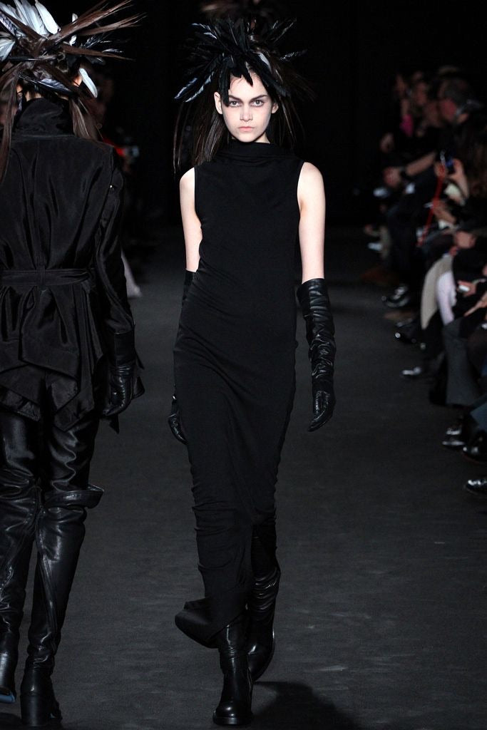Ann Demeulemeester 2012FW Asymmetric Dress (Ann Demeulemeester) — view 1 of 7
