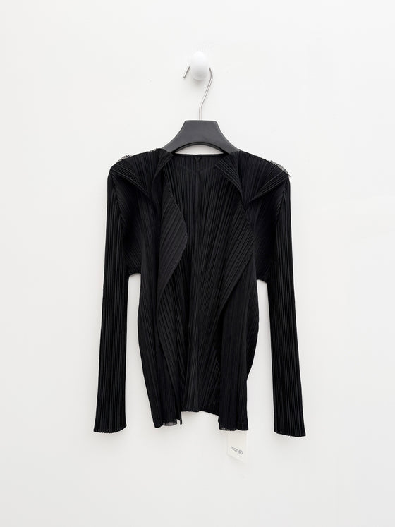 Issey Miyake Draped Pleated Jacket