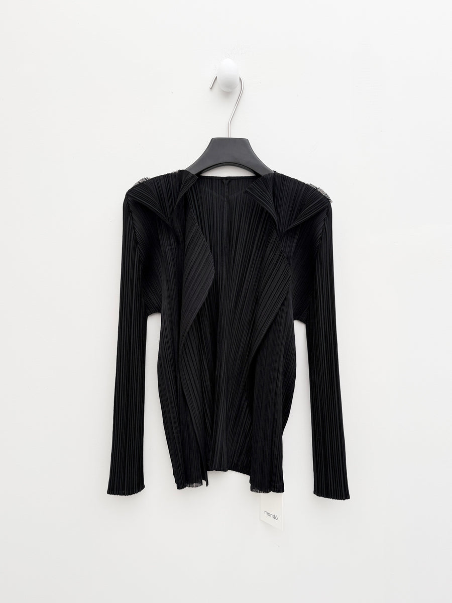 Issey Miyake Draped Pleated Jacket
