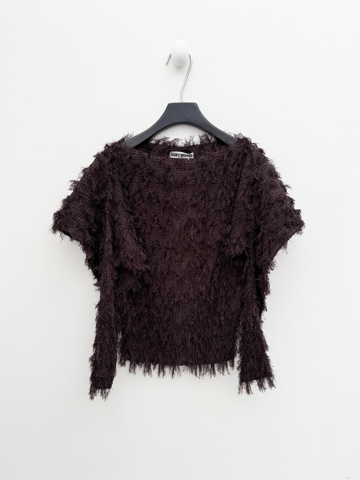 Issey Miyake 1991SS Textured Fringe Top