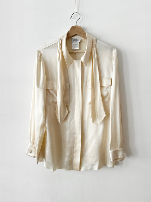 Chanel 1998SS Silk Blouse