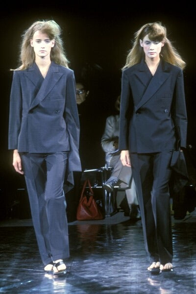 Yohji Yamamoto 2001SS Runway Asymmetric Tailored Blazer