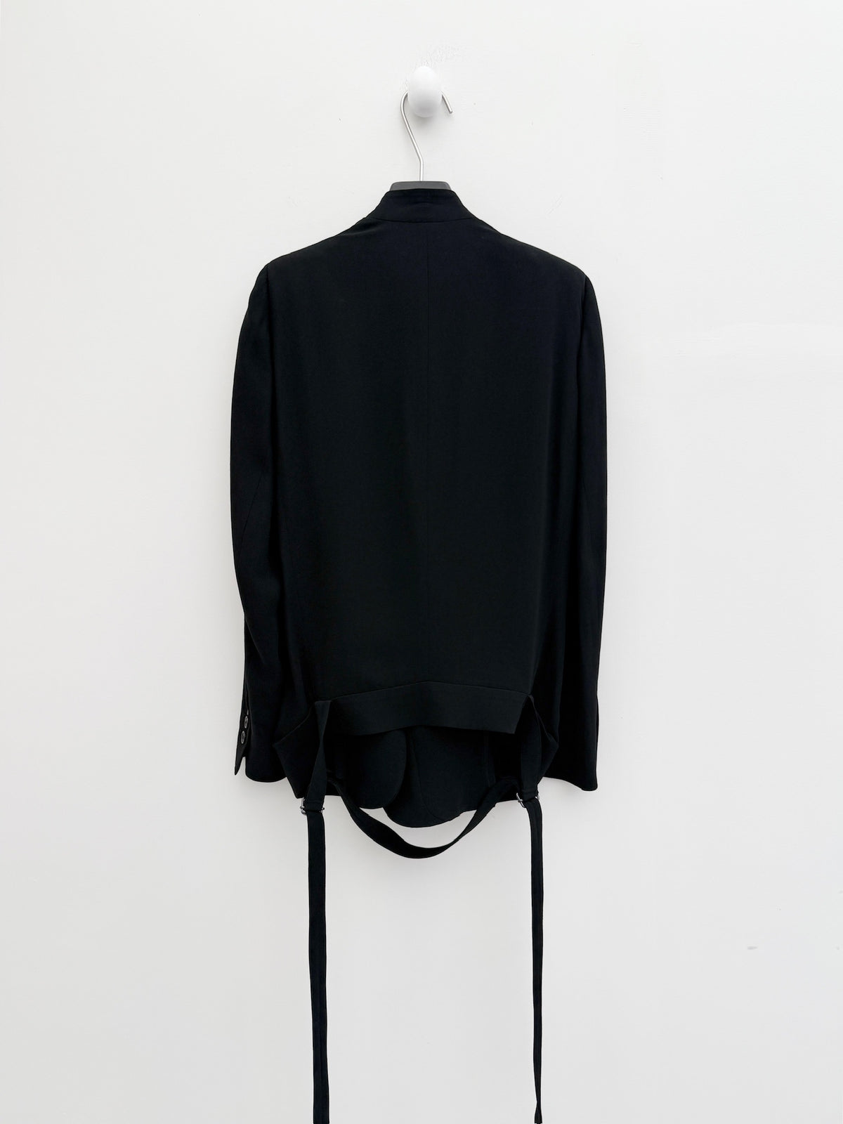 Ann Demeulemeester Draped Drawstring Blazer