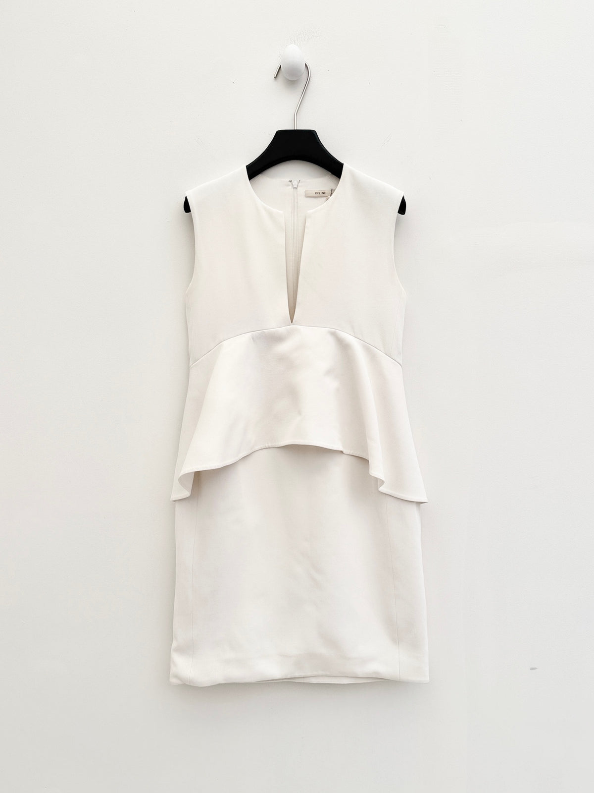 Céline by Phoebe Philo Peplum Mini Dress