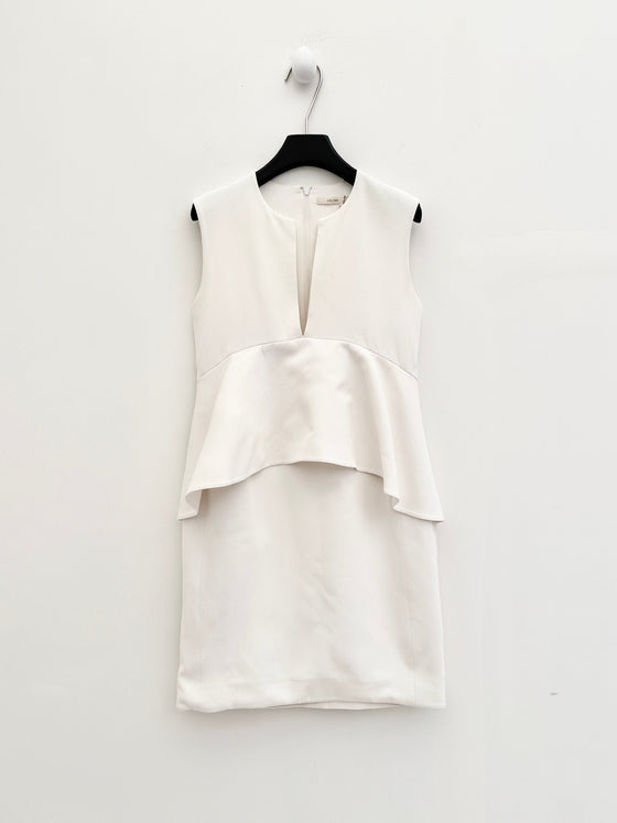 Céline by Phoebe Philo Peplum Mini Dress