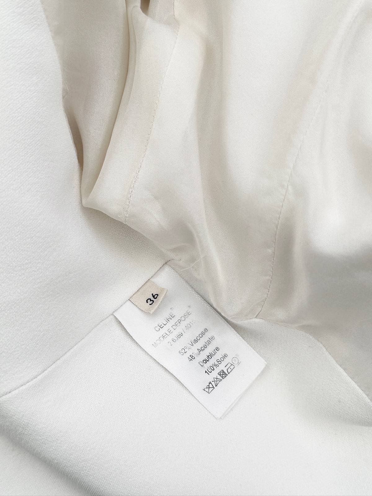 Céline by Phoebe Philo Peplum Mini Dress