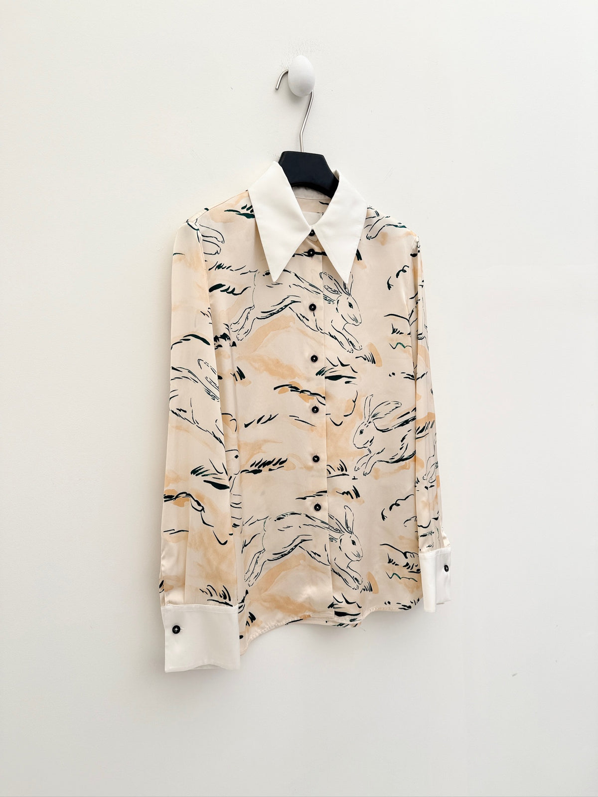 Jil Sander Rabbit Print Shirt