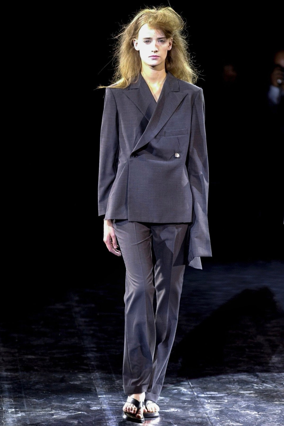Yohji Yamamoto 2001SS Runway Asymmetric Tailored Blazer
