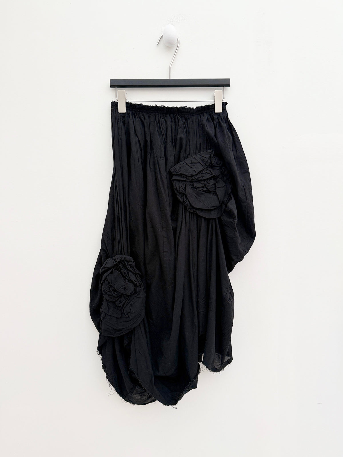 Comme des Garçons 2003SS Runway Draped Rosette Skirt