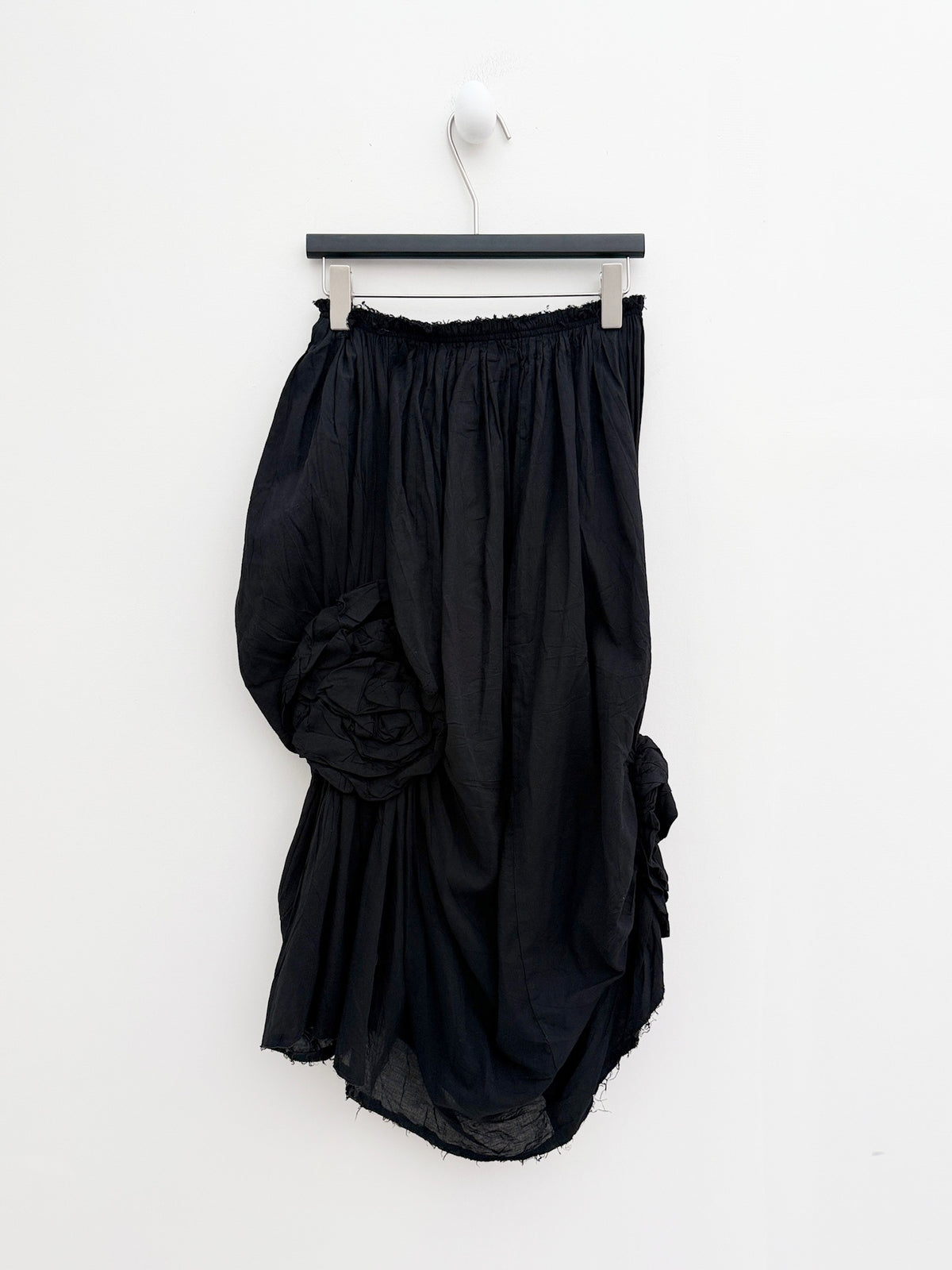 Comme des Garçons 2003SS Runway Draped Rosette Skirt