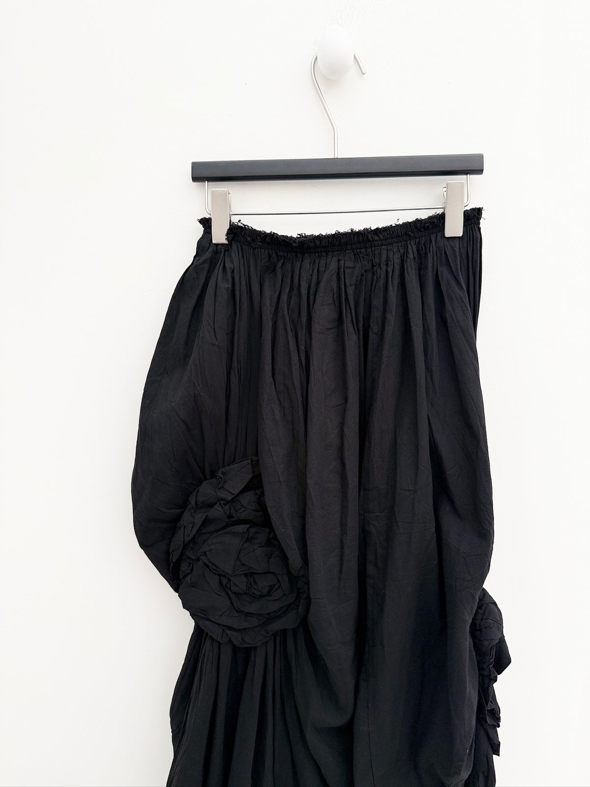 Comme des Garçons 2003SS Runway Draped Rosette Skirt