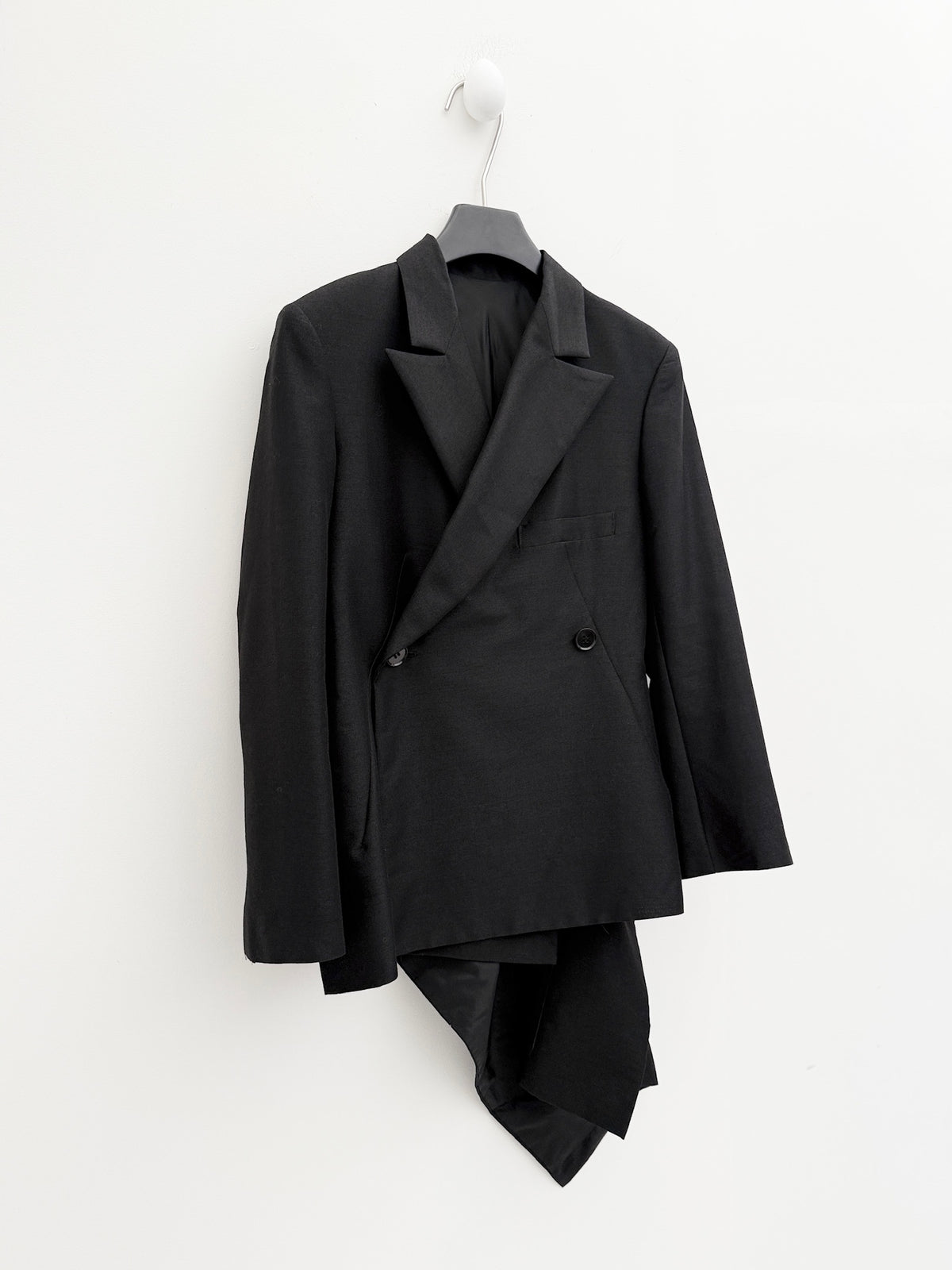 Yohji Yamamoto 2001SS Runway Asymmetric Tailored Blazer