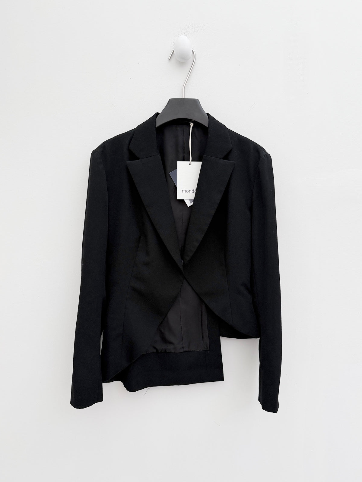 Yohji Yamamoto 2013SS Runway Asymmetric Cropped Blazer
