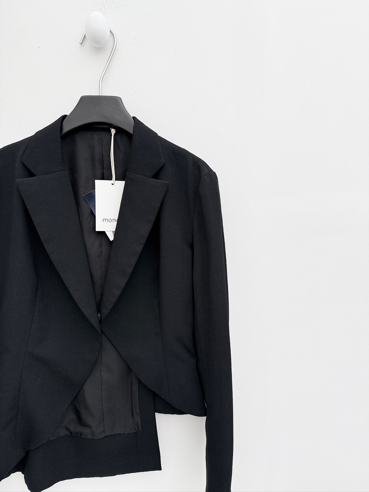Yohji Yamamoto 2013SS Runway Asymmetric Cropped Blazer