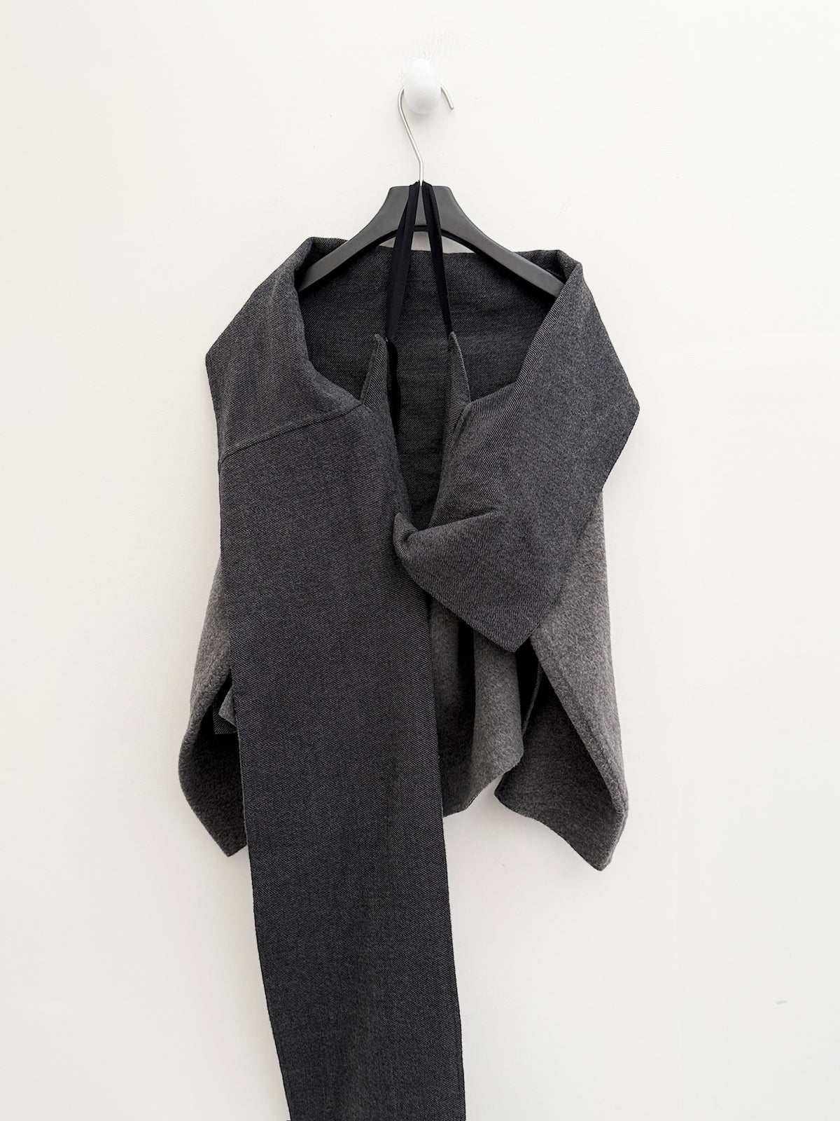 Yohji Yamamoto 1997FW Runway Draped Wool Top