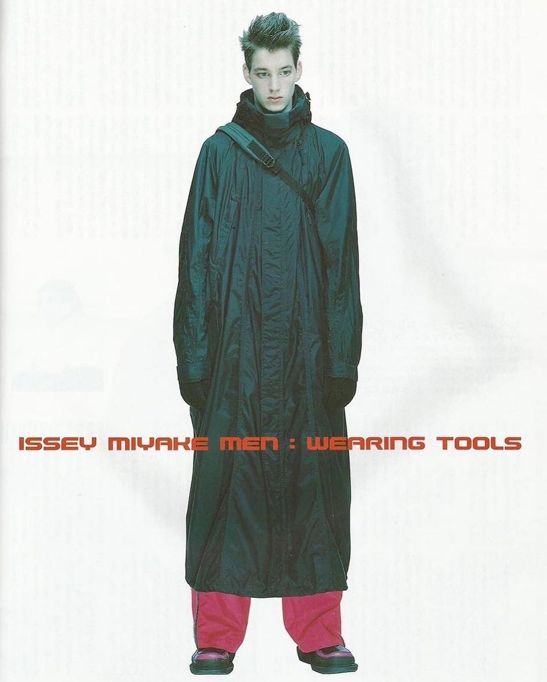 Issey Miyake FETE “Wearing Tools” Technical Nylon Coat
