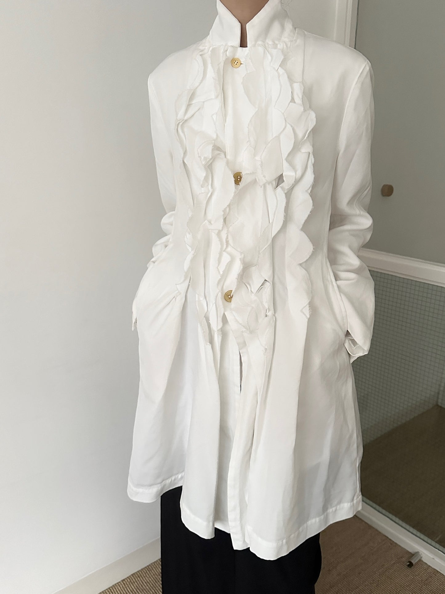 Comme des Garcons 2015SS Runway Coat