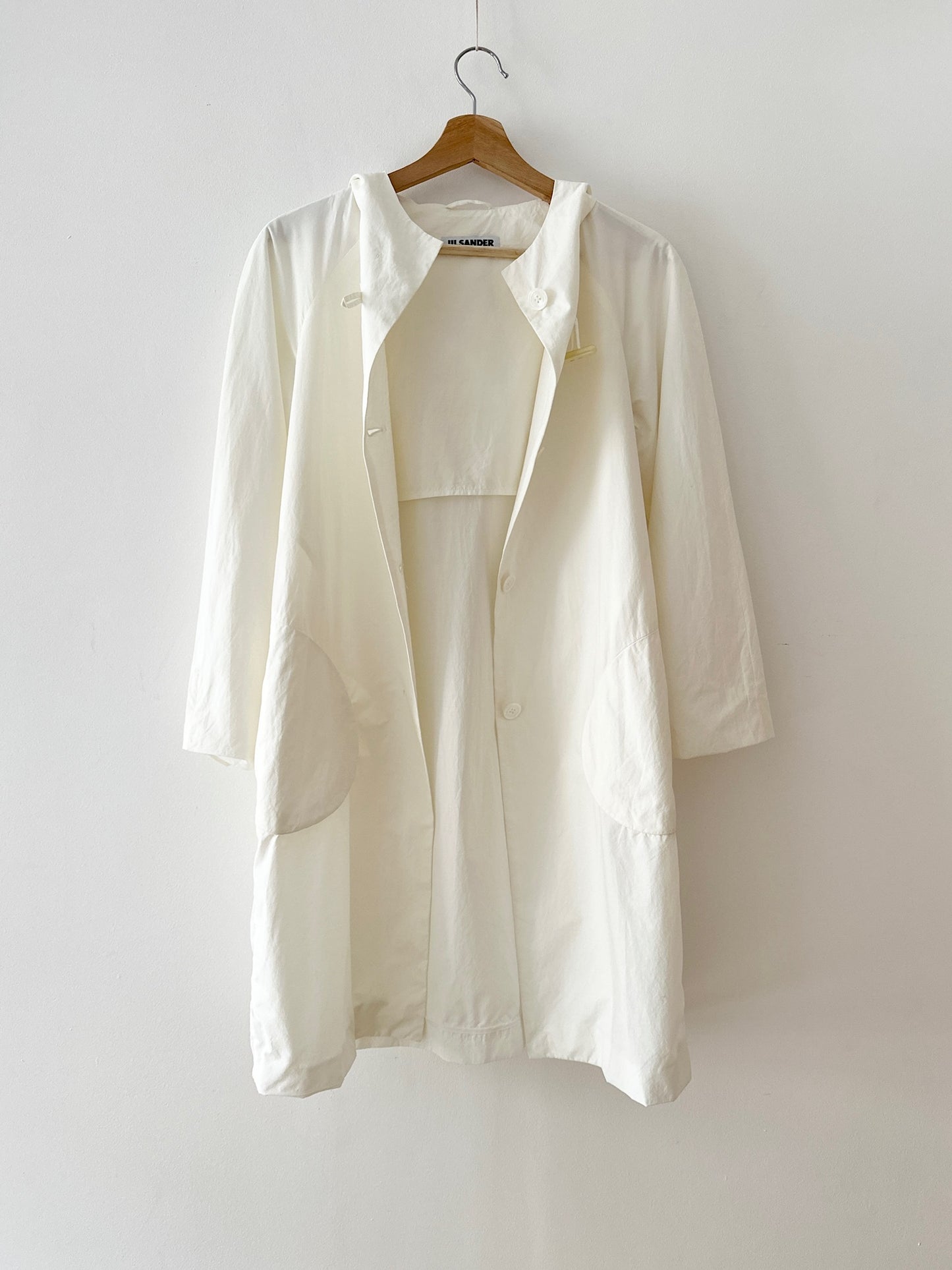 Jil Sander White Coat