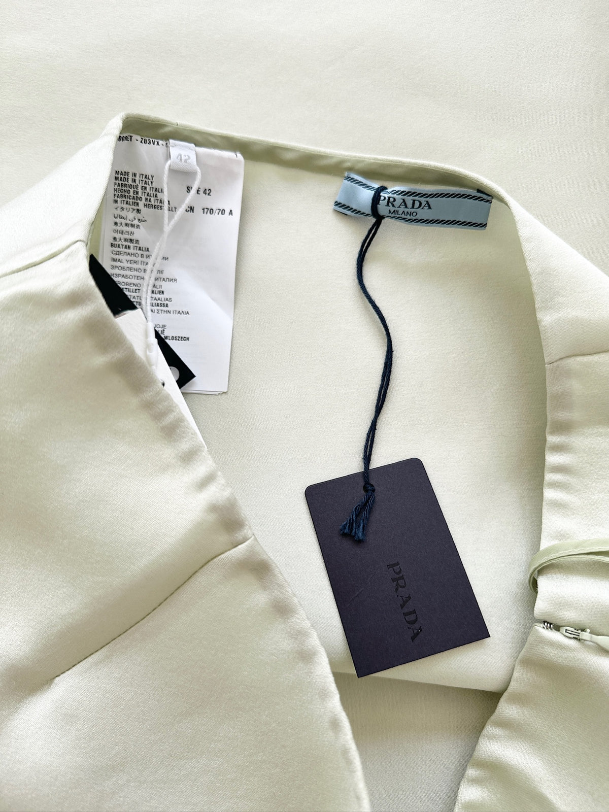 Prada 2013SS Silk Skirt (Prada) — view 5 of 6