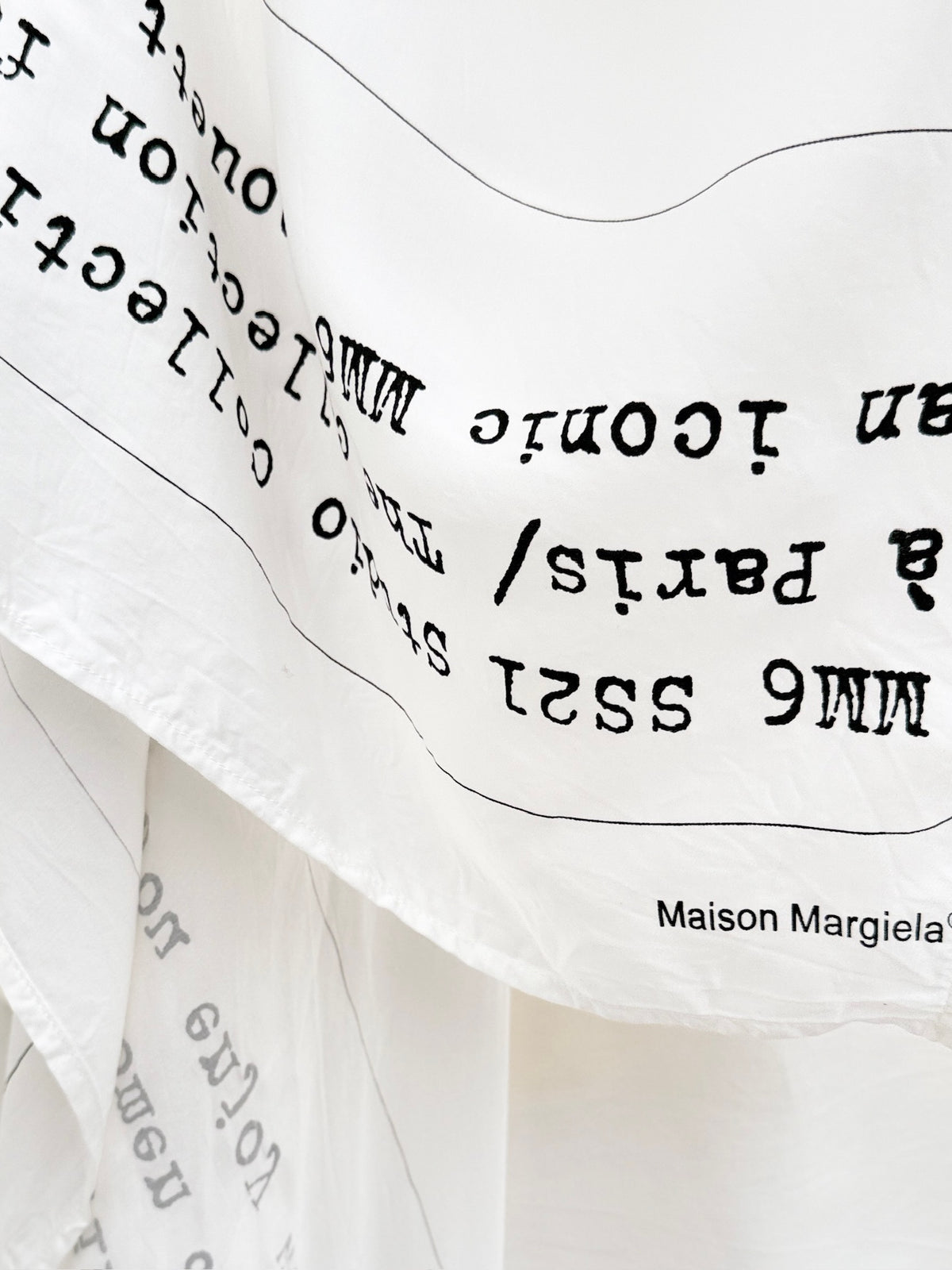 Maison Margiela MM6 2021SS Draped Sleeveless Blazer