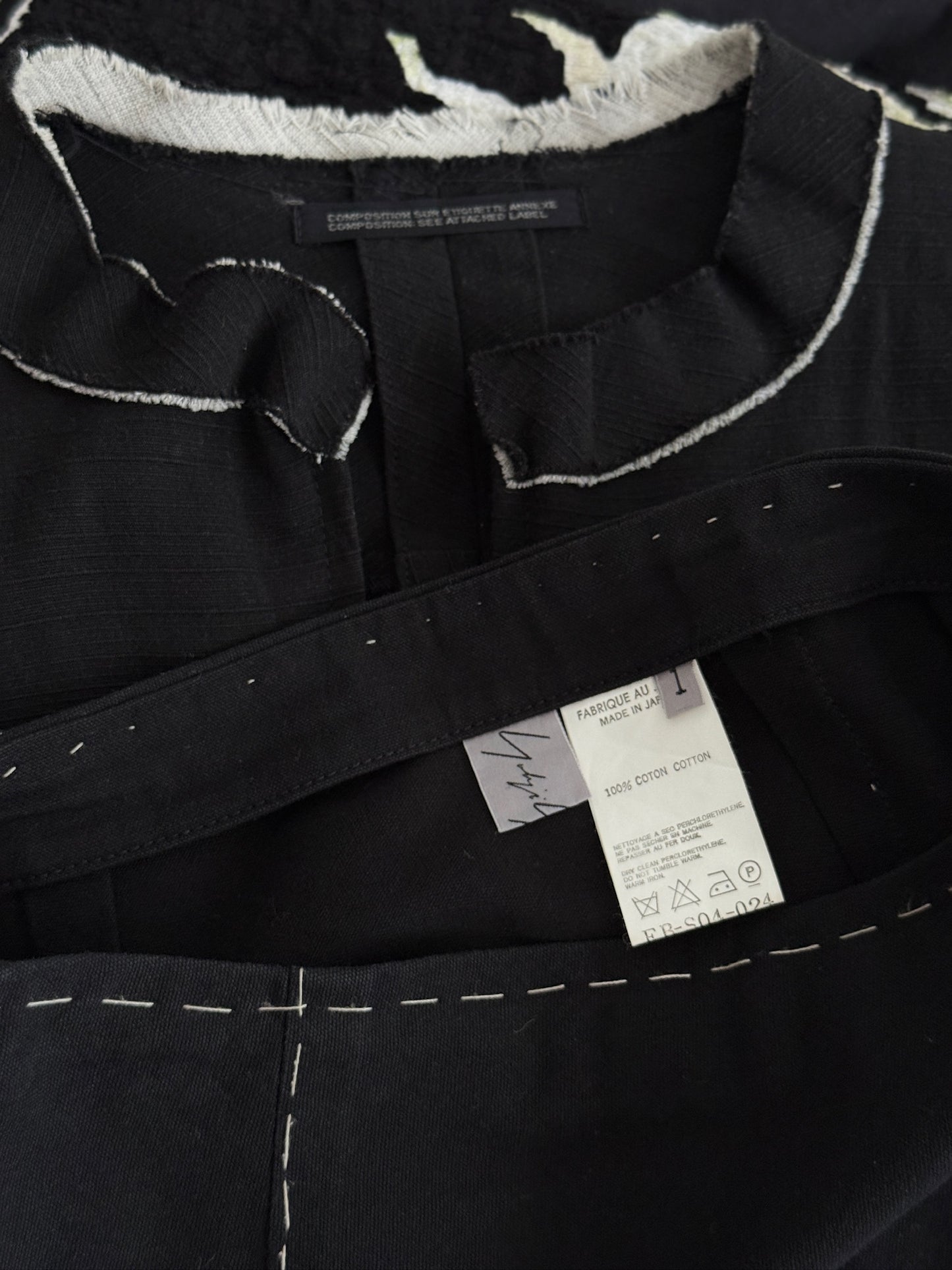 Yohji Yamamoto 2000SS Runway Suit